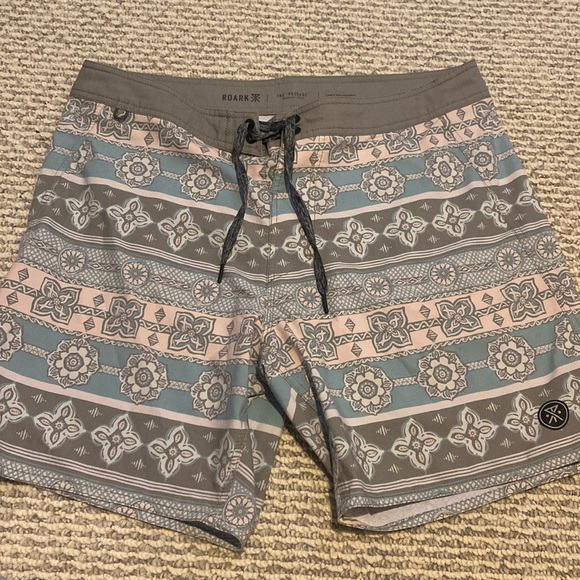 Roark Other - patterned mens swim trunks